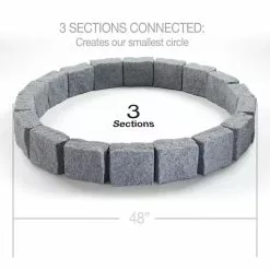 GSC Beuta™ 6-Block Edging Section, 4 Pack -Plant Supports Shop 8614155 04V 3 4