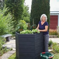 GSC Modular Hexagon Raised Bed Kit, 28.5"