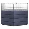 GSC Modular Hexagon Raised Bed Kit With Translucent Panels, 21.5" -Plant Supports Shop 8614245 01V 3 4 modular hexagon raised bed kit with translucent panels 21 inches