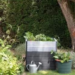 GSC Modular Rectangular Raised Bed Kit With Translucent Panels