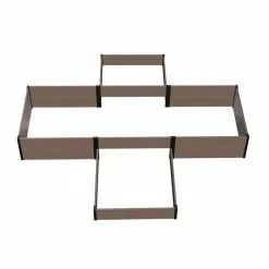 GSC Terraced Cross Garden Bed