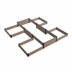 GSC Terraced H-Shape Garden Bed