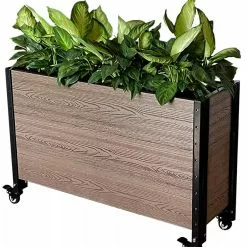 GSC Mobile Deep Trough Planter -Plant Supports Shop 8614263 02V