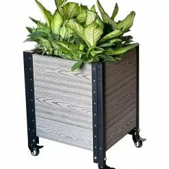 GSC Mobile Deep Root Corner Planter -Plant Supports Shop 8614266 01V