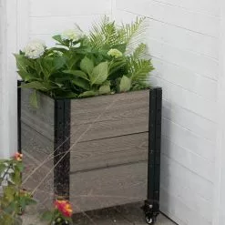 GSC Mobile Deep Root Corner Planter -Plant Supports Shop 8614266 06V