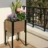 GSC Mobile Elevated Corner Planter -Plant Supports Shop 8614267 04V mobile elevated corner planter