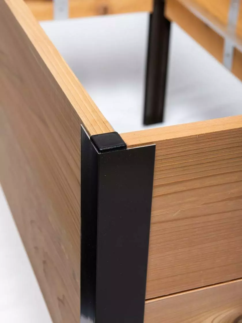 GSC Elevated Planter Box, Frame And 2 Covers Kit, 2' X 8' 8 GSC Elevated Planter Box, Frame And 2 Covers Kit, 2' X 8' - Image 6