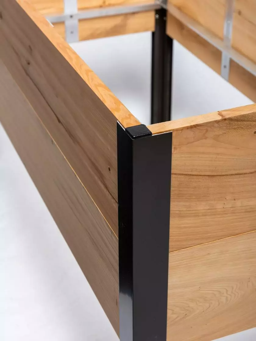 GSC Self-Watering Eco-Stained Elevated Planter Box, 2' X 8' 15 GSC Self-Watering Eco-Stained Elevated Planter Box, 2' X 8' - Image 13