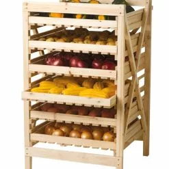 GSC Orchard Rack, 6 Drawer 8 GSC Orchard Rack, 6 Drawer -Plant Supports Shop GS38221 03S tif