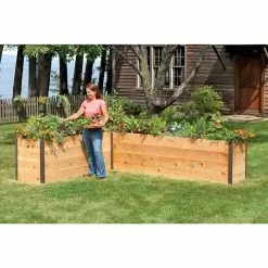 GSC Elevated Raised Bed, 2' X 8' -Plant Supports Shop GS39388 01 1