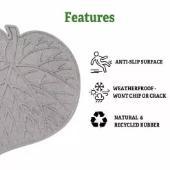 GSC Leaf Stepping Stone 7 GSC Leaf Stepping Stone -Plant Supports Shop Leaf Stepping Stone 1