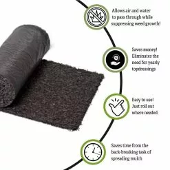 GSC Recycled Rubber Walkway, 2' X 8' 11 GSC Recycled Rubber Walkway, 2' X 8' -Plant Supports Shop Rubber walkway 1