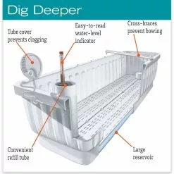 GSC 39" Self-Watering Window Box 11 GSC 39" Self-Watering Window Box -Plant Supports Shop hiw 39 337